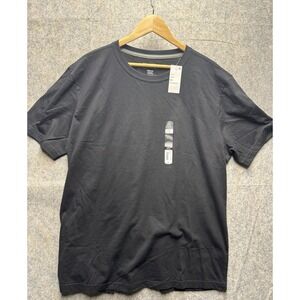 Xersion Xtreme Tee Black Short Sleeve Cotton T-Shirt Men's 2XL